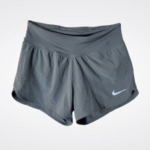 Women's Nike Eclipse 3" Running Shorts - Small - Smoke Grey/Reflective Silver